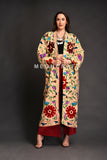 Cotton Suzani Embroidery Coat