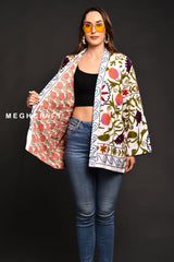 Suzani Floral Embroidery jacket