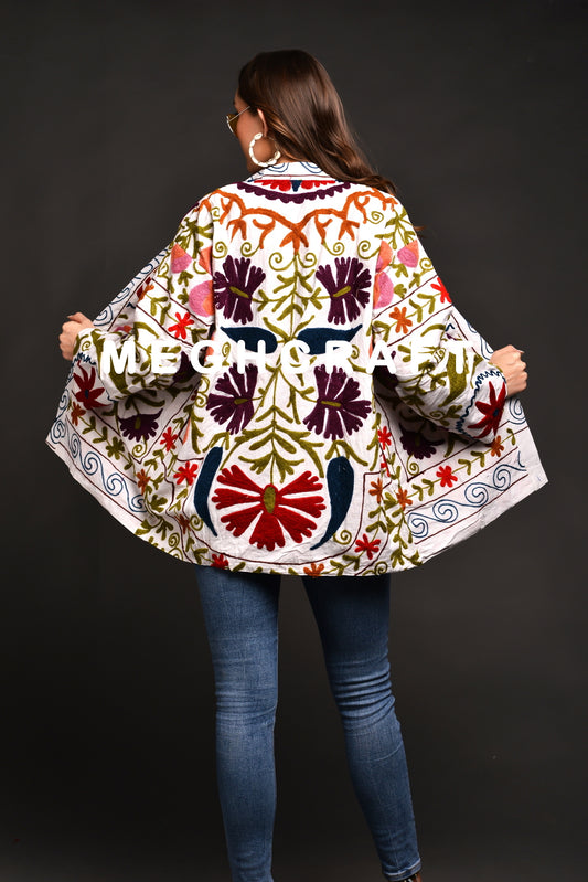 Suzani Floral Embroidery jacket