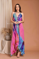 Hippie Style Beaded Maxi Dress