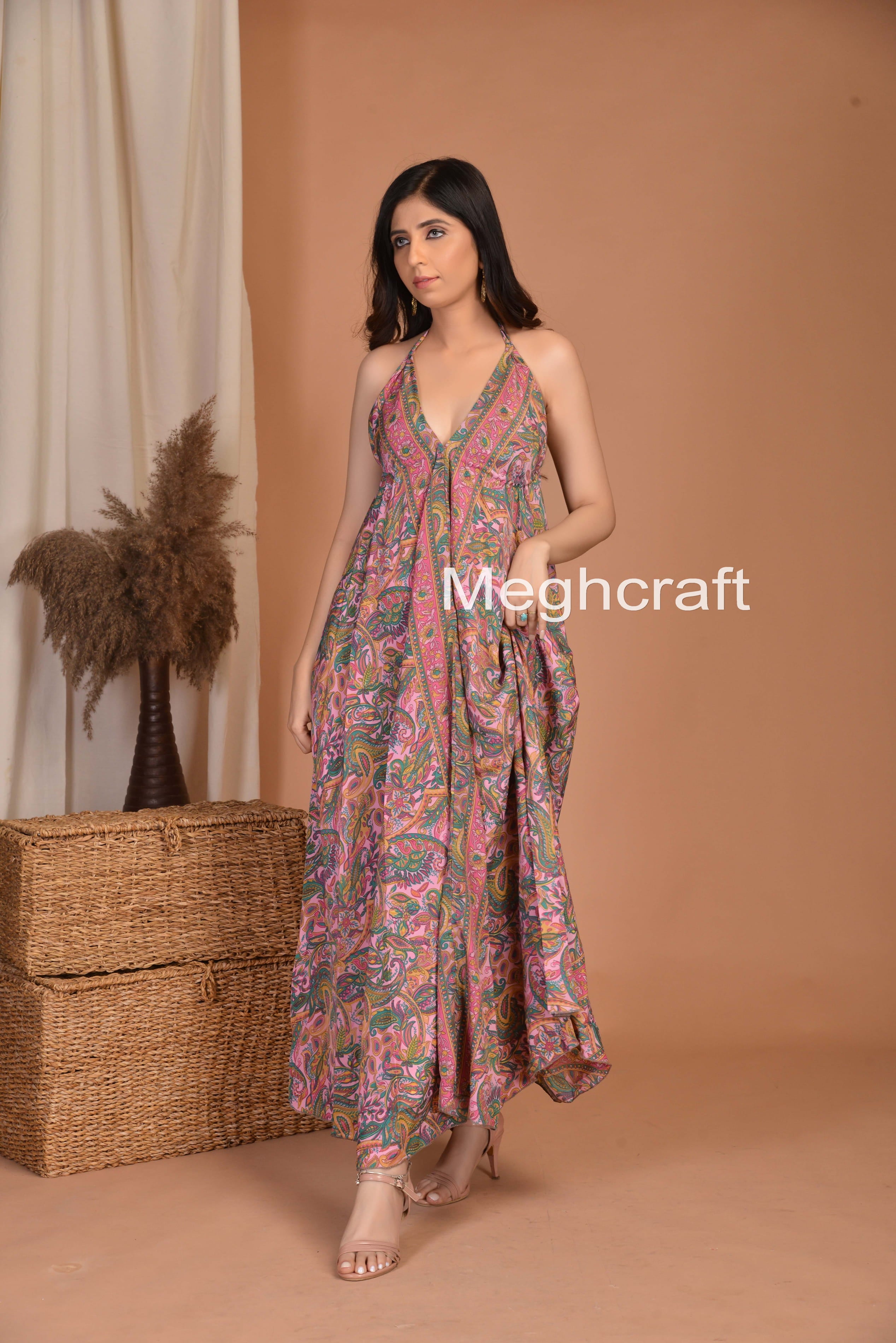 Eco-friendly Summer Silk Dress