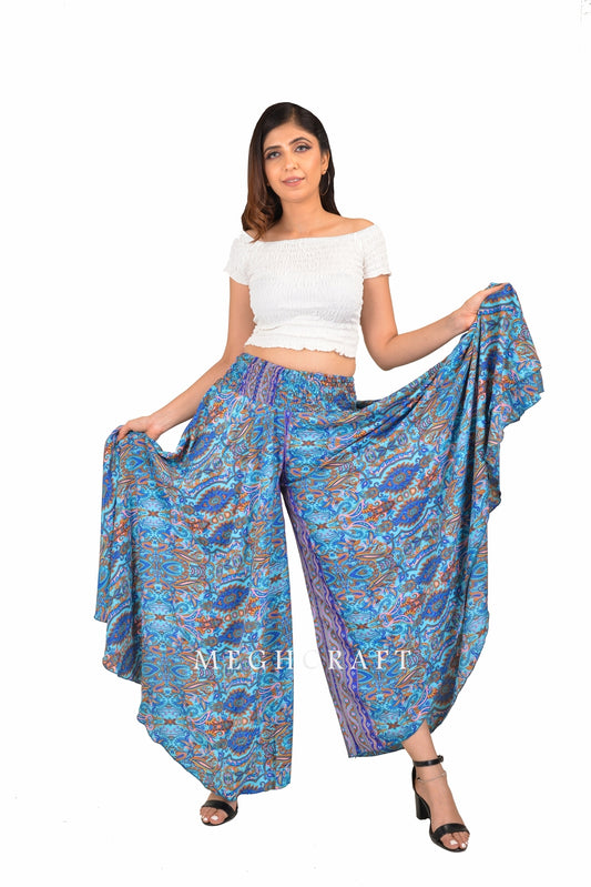 Pantalon Sari en Soie Vintage