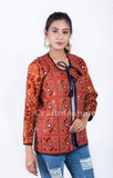 Boho Mirrorwork Embellished Coat