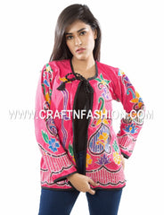 Indian Embellished Silk Jacket