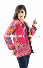 Indian Embellished Silk Jacket
