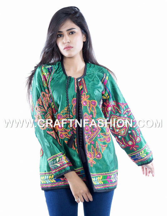 Bohemian Sequin Embroidery Jacket