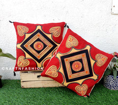 Traditional Printed Cushion Cover