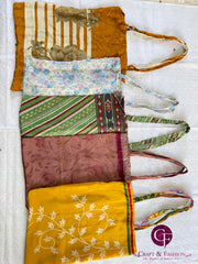 Vintage Silk Carry Bags