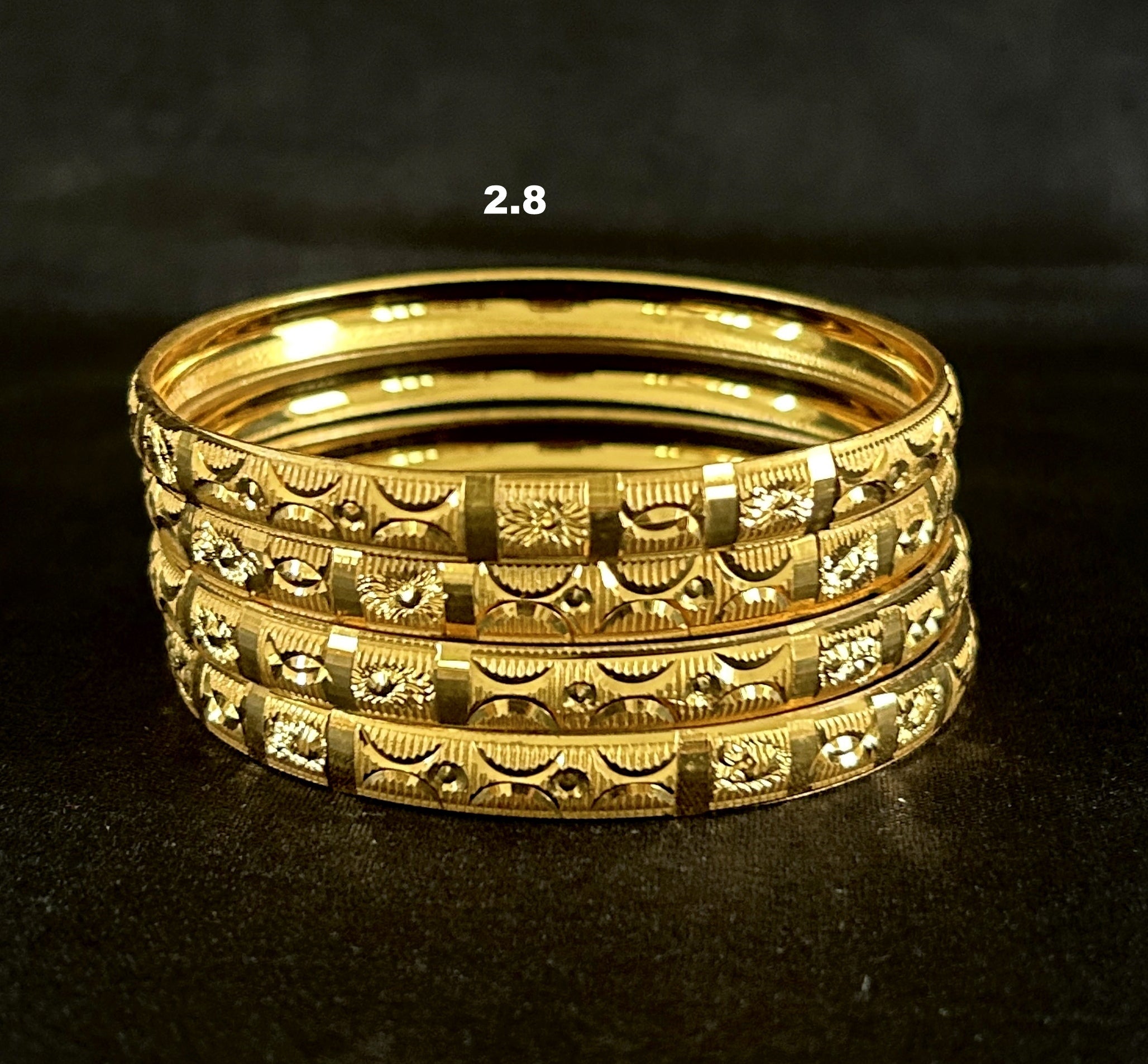 Wholesale Indian Gold Plated Bangles