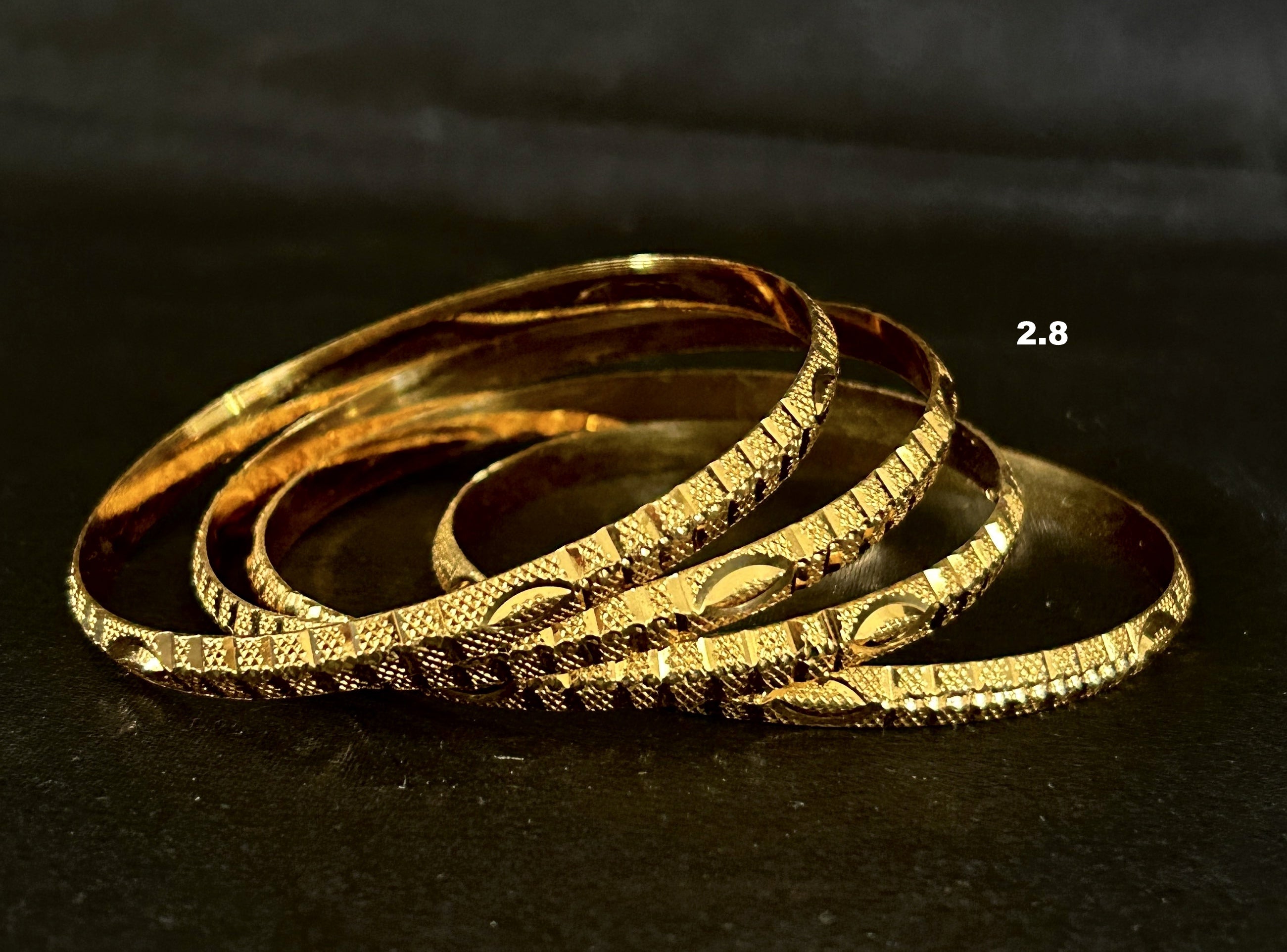 Wholesale Indian Gold Plated Bangles