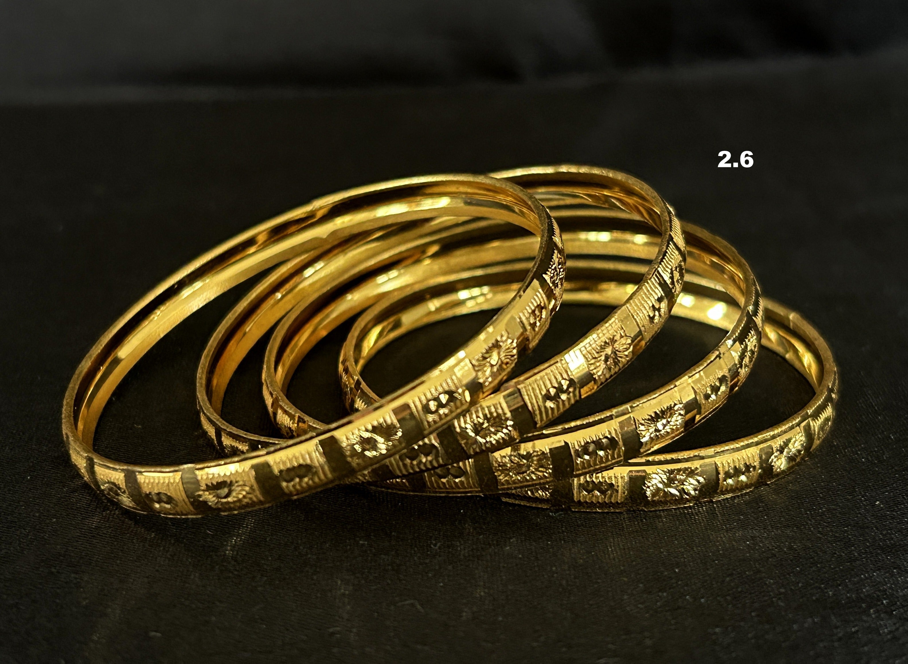 Wholesale Indian Gold Plated Bangles