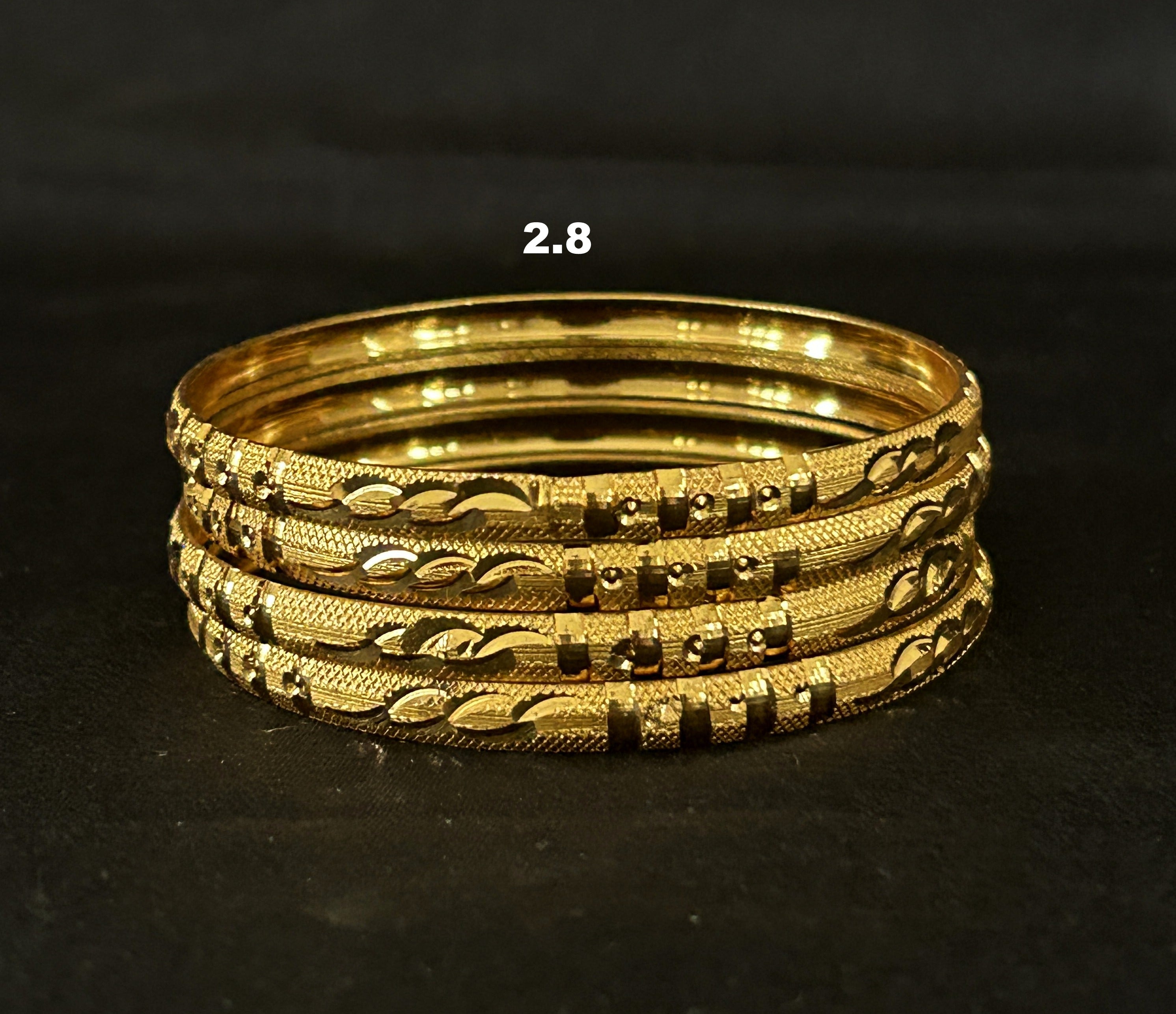 Wholesale Indian Gold Plated Bangles