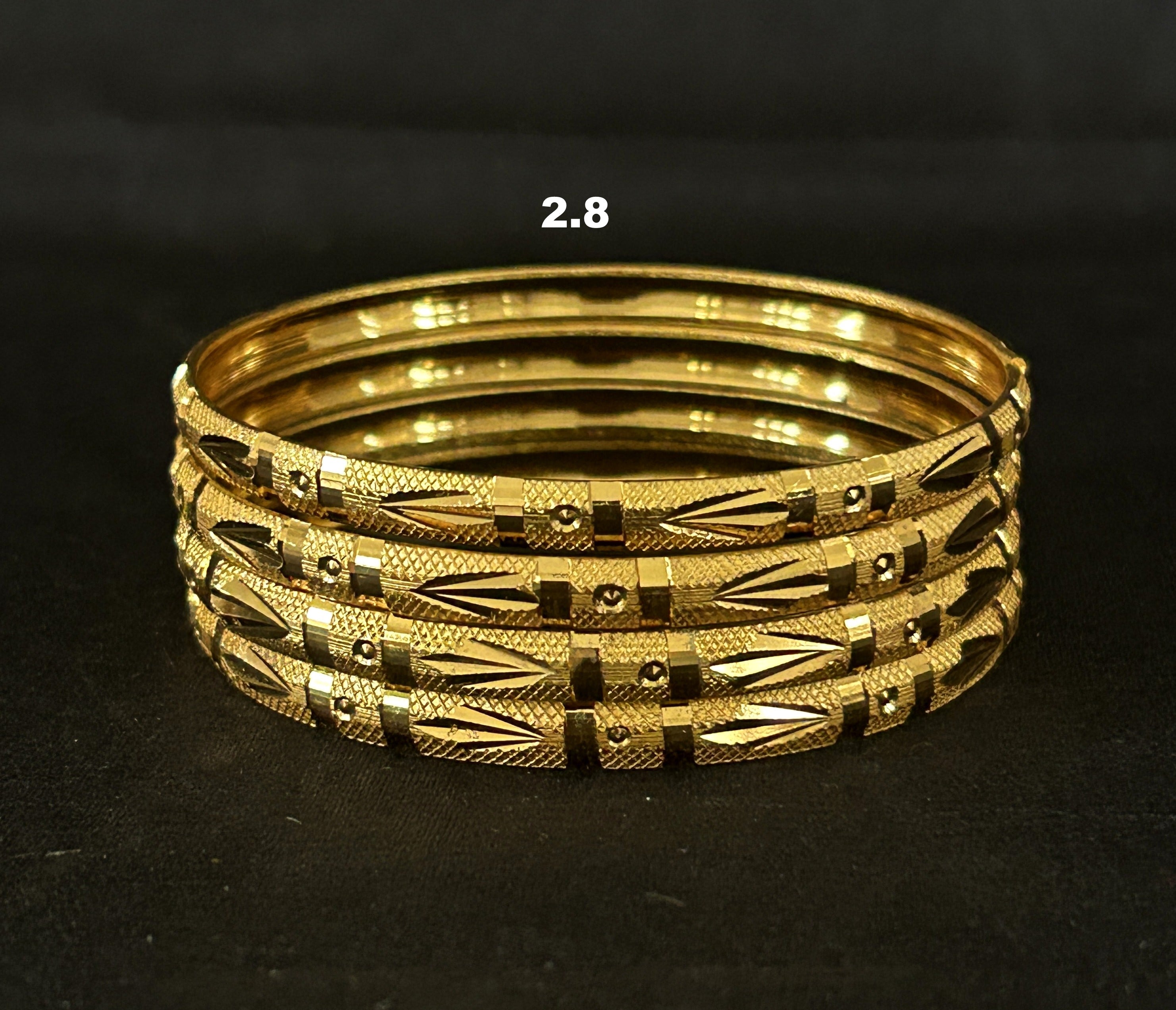 Wholesale Indian Gold Plated Bangles