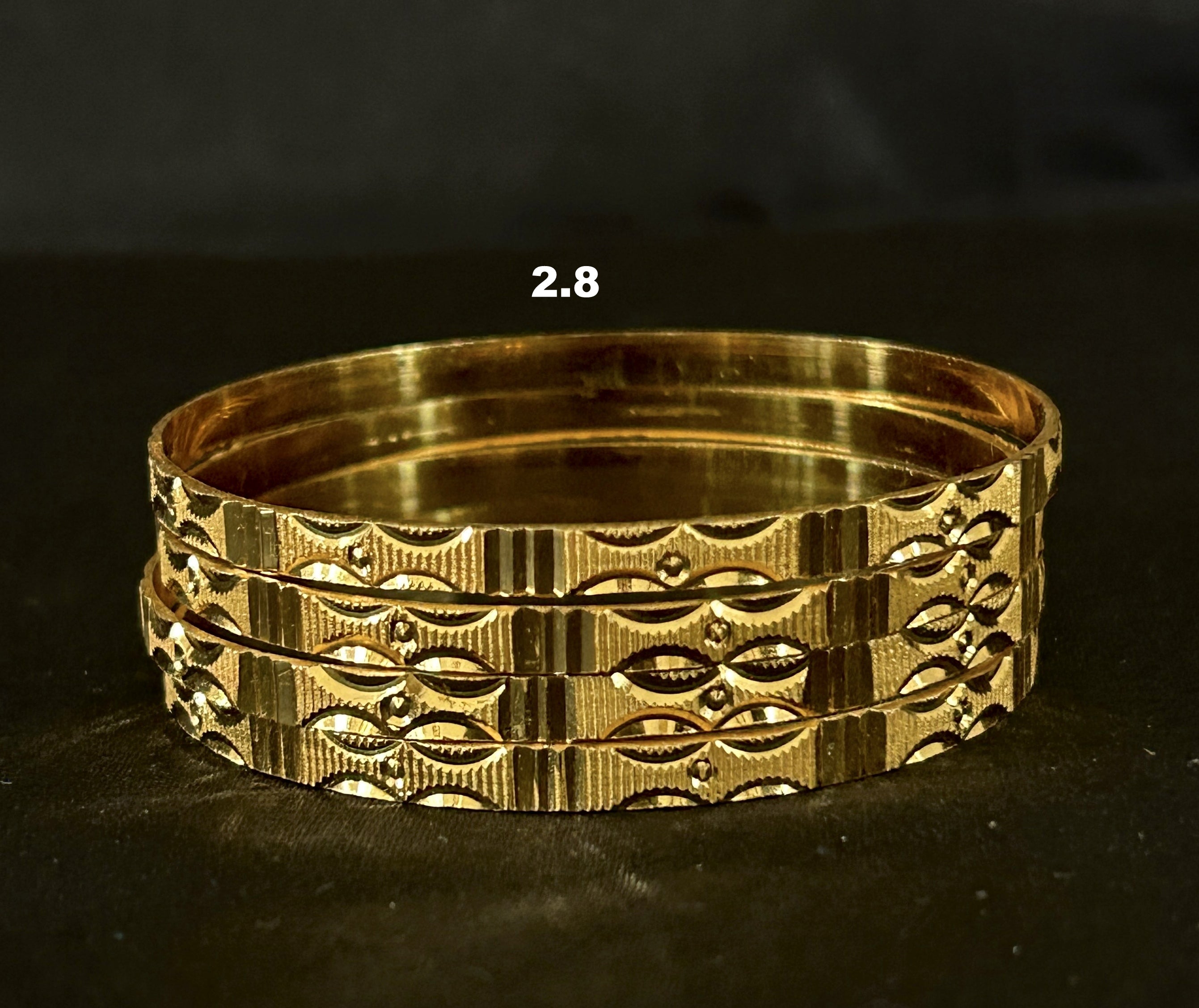 Wholesale Indian Gold Plated Bangles