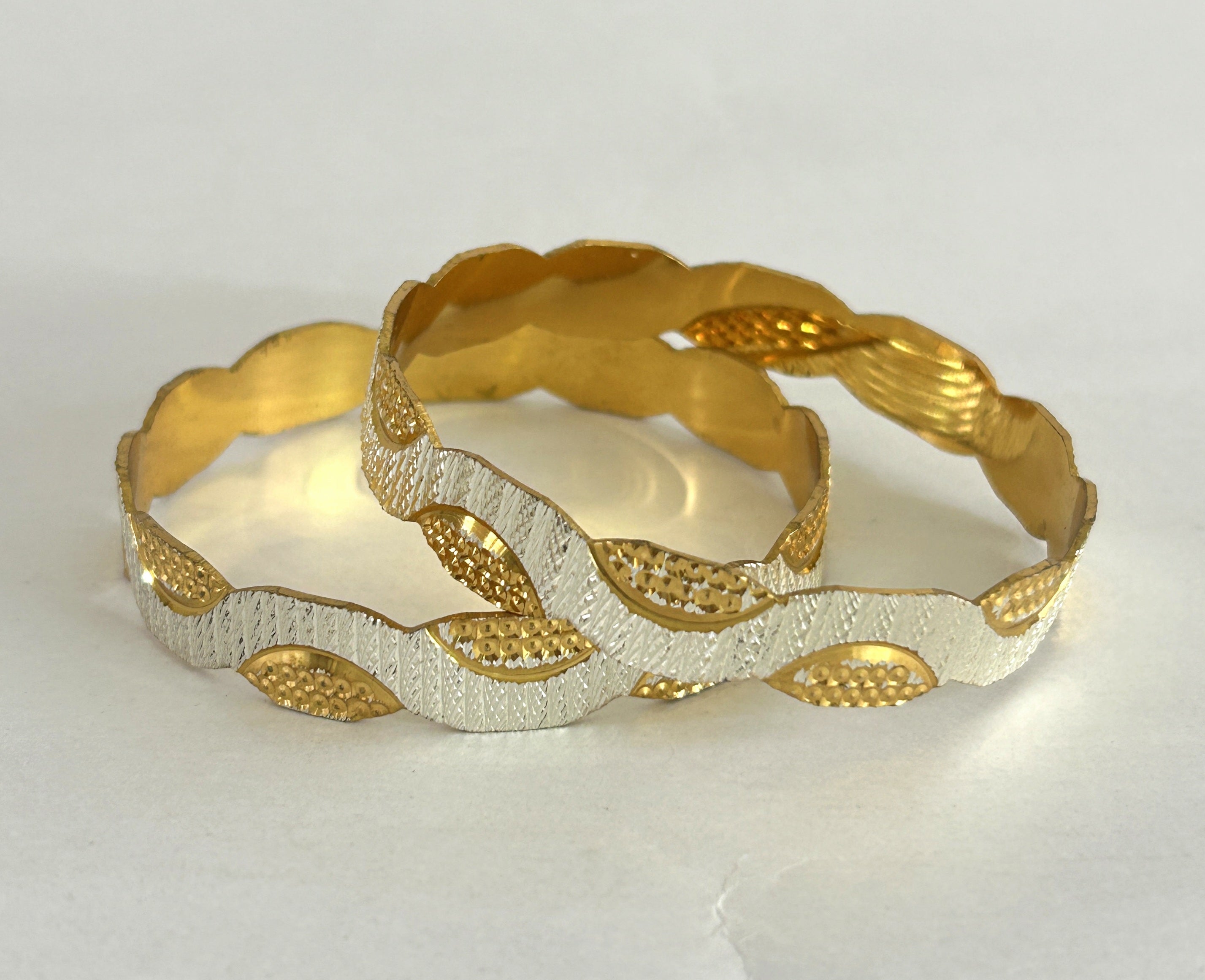 Wholesale Silver Gold Plated Bangles