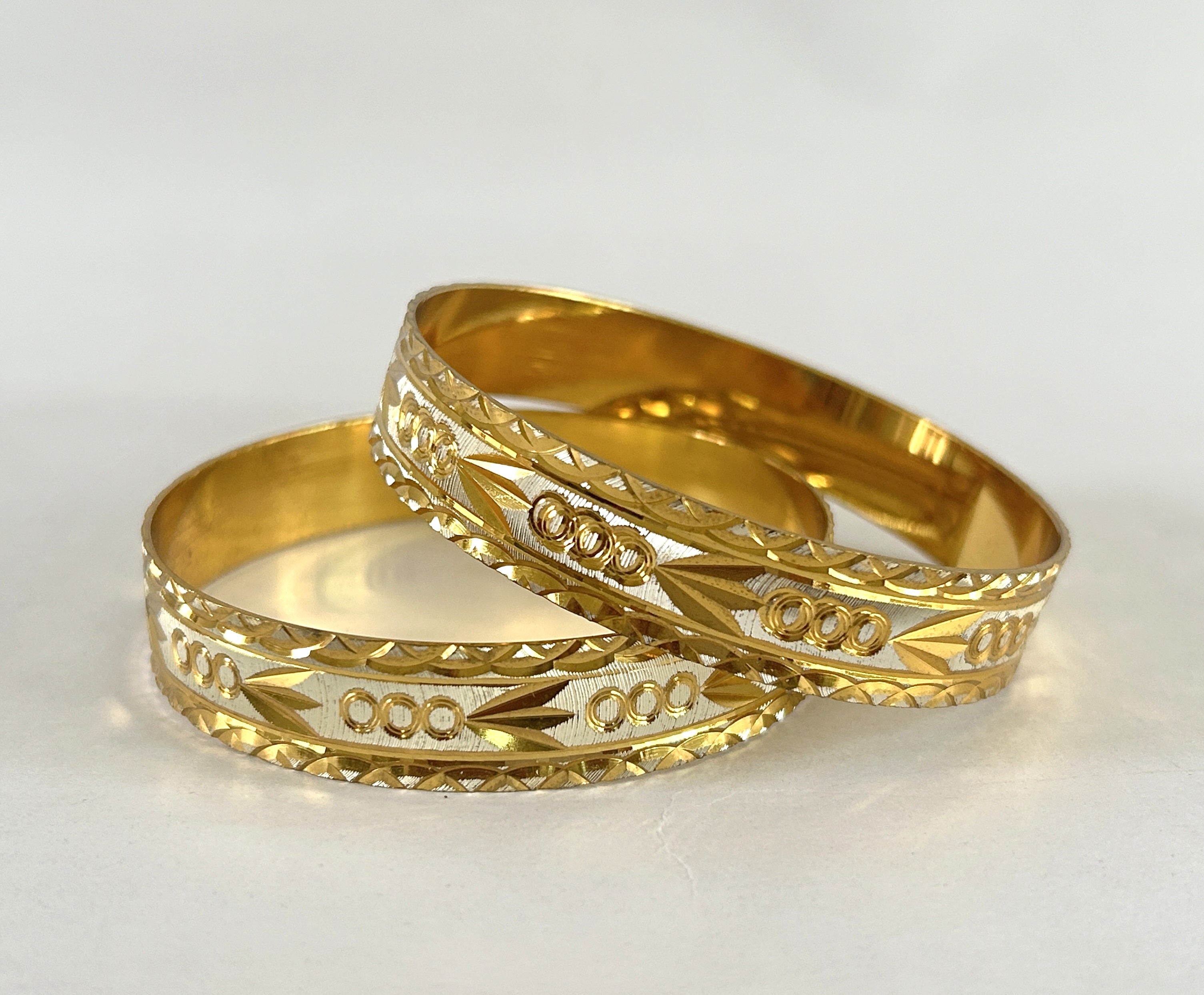 Wholesale Silver Gold Plated Bangles