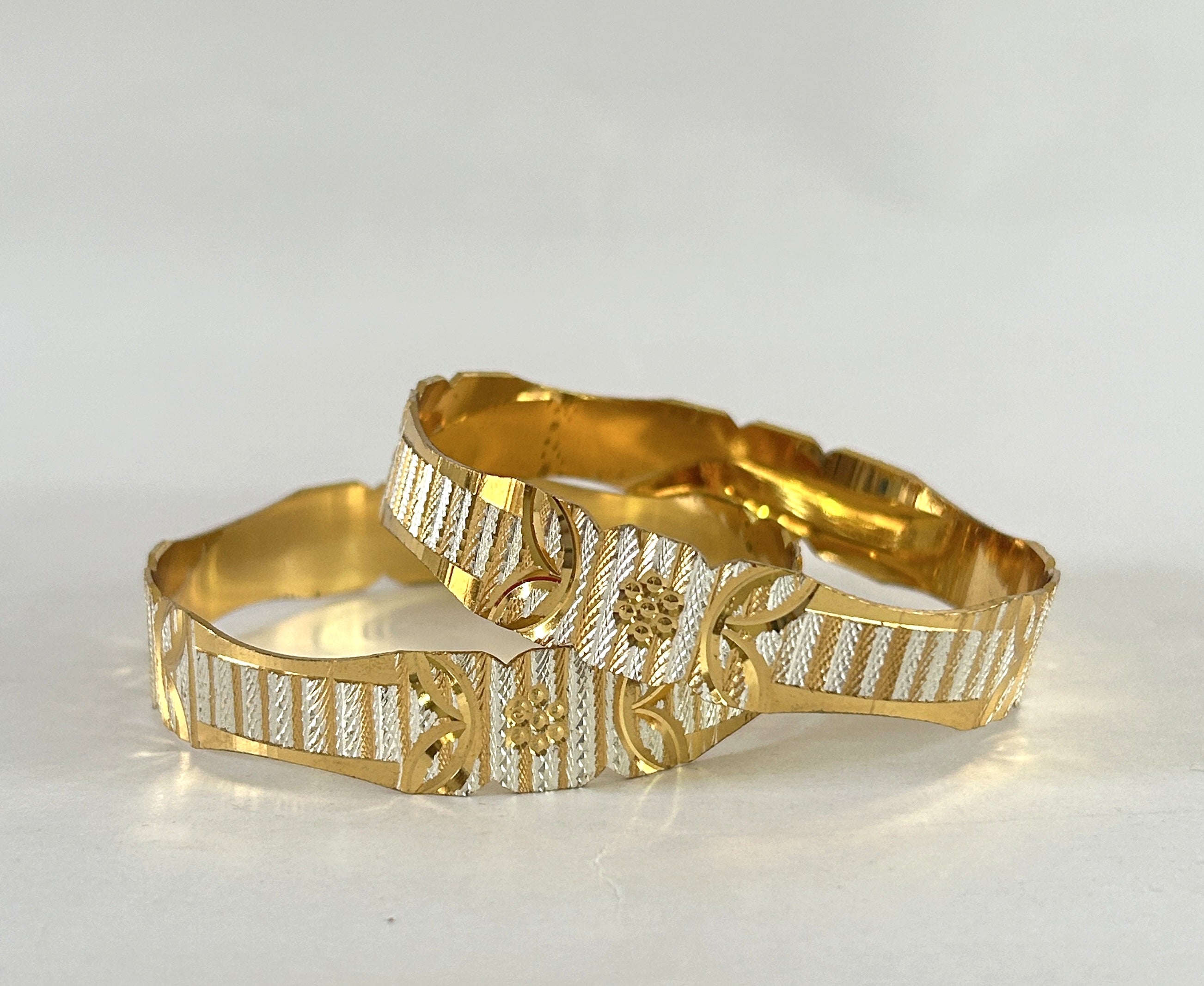 Wholesale Silver Gold Plated Bangles