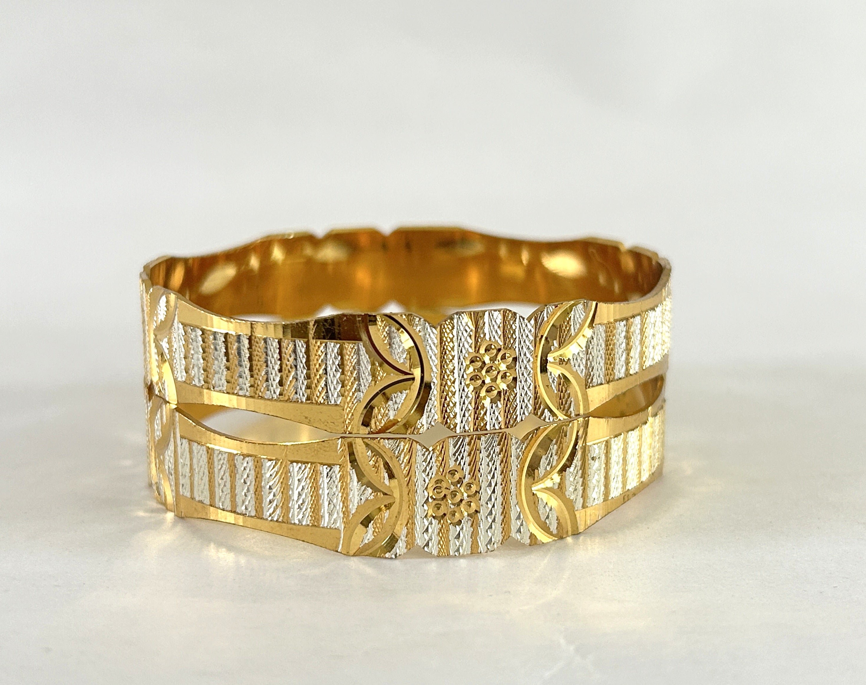 Wholesale Silver Gold Plated Bangles