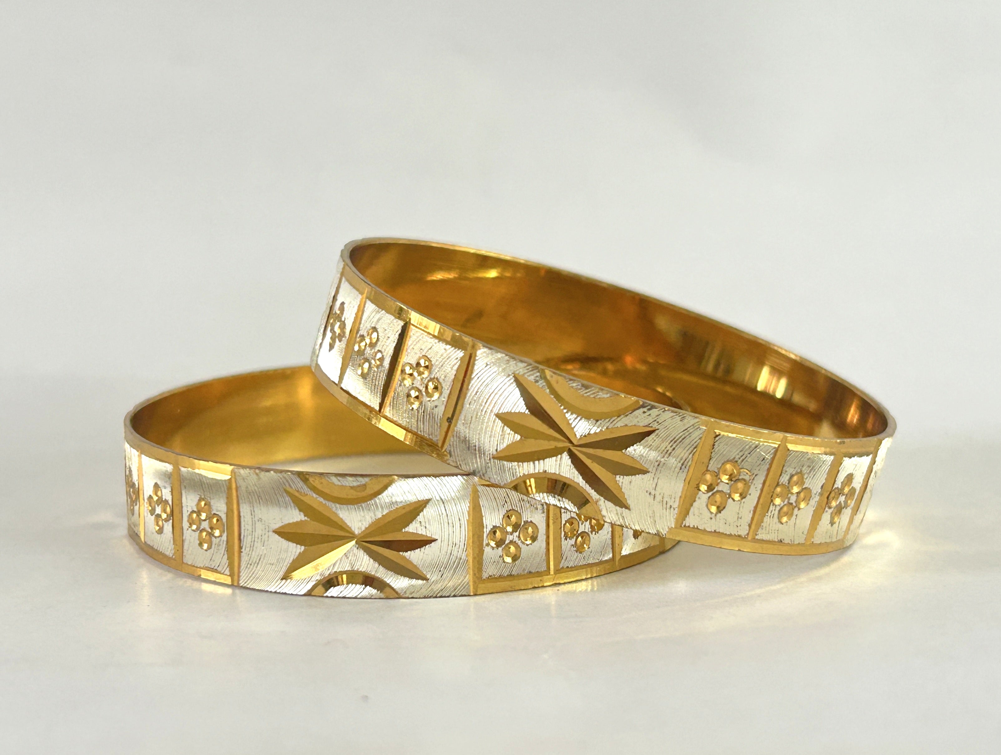 Wholesale Silver Gold Plated Bangles