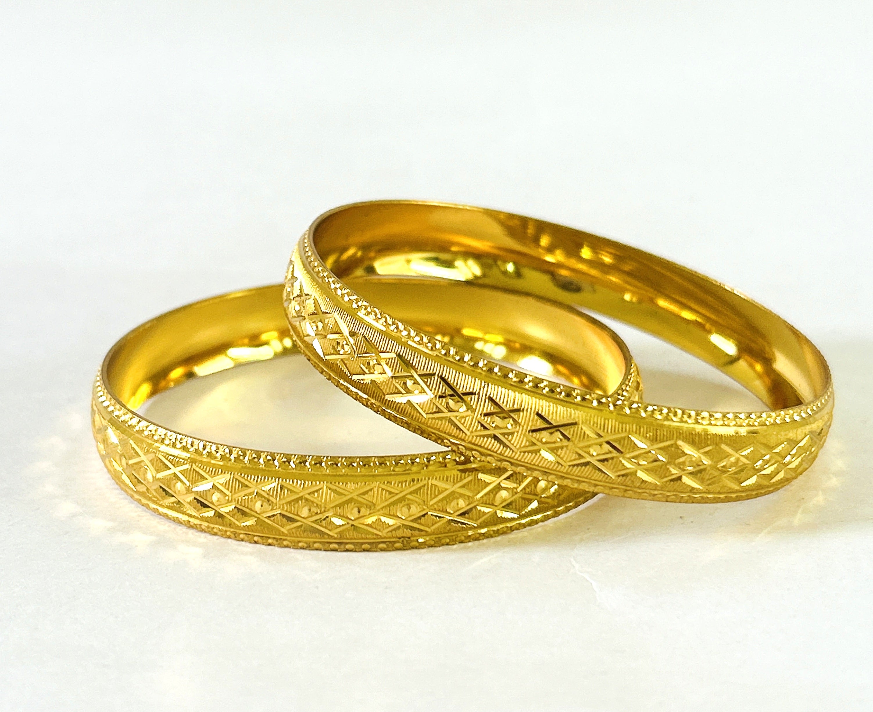 Wholesale Bridal Gold Plated Bangles