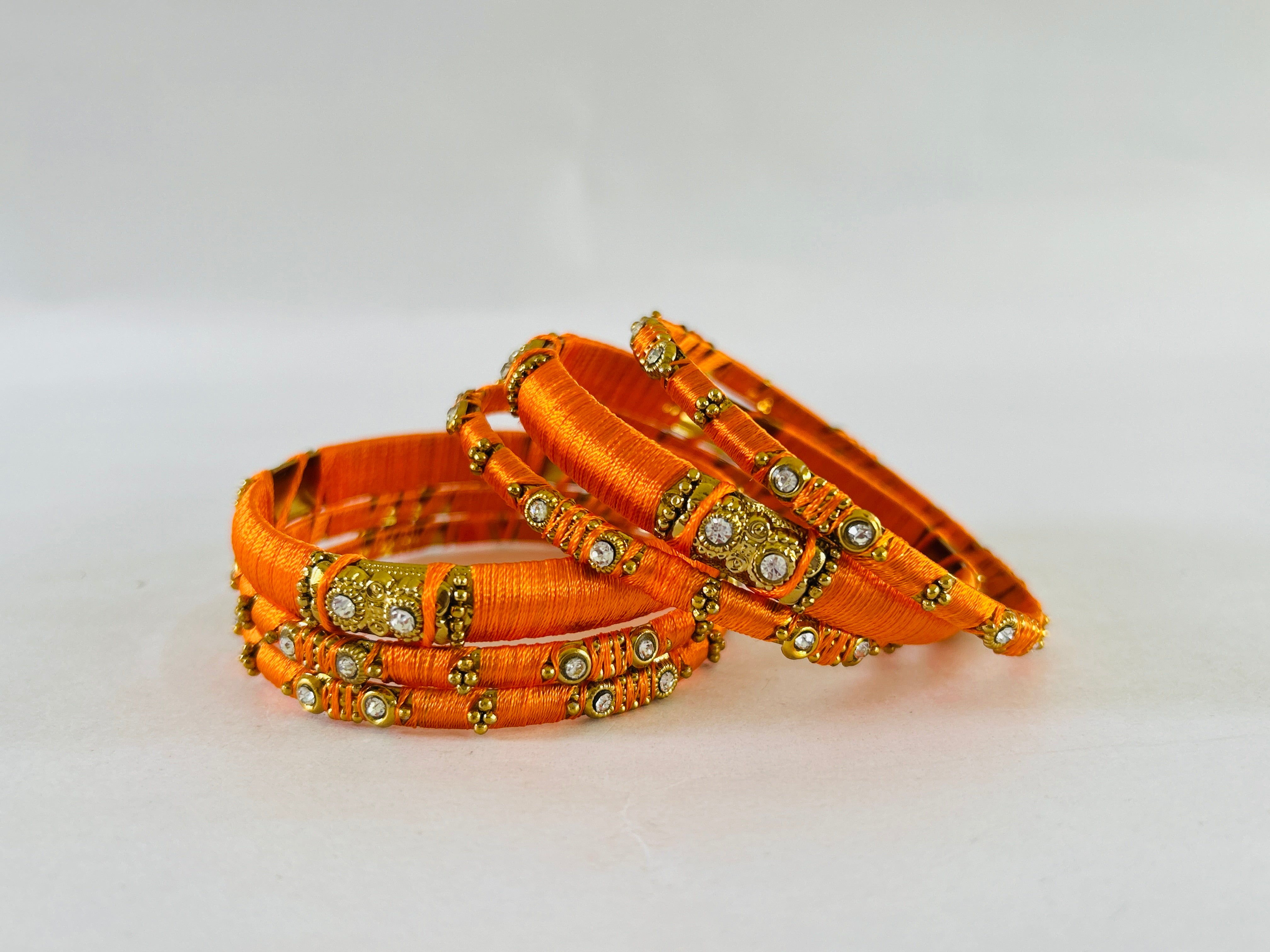 Colorful Thread Bangle Set Wholesale