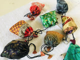 Vintage Silk Jewelry Pouches