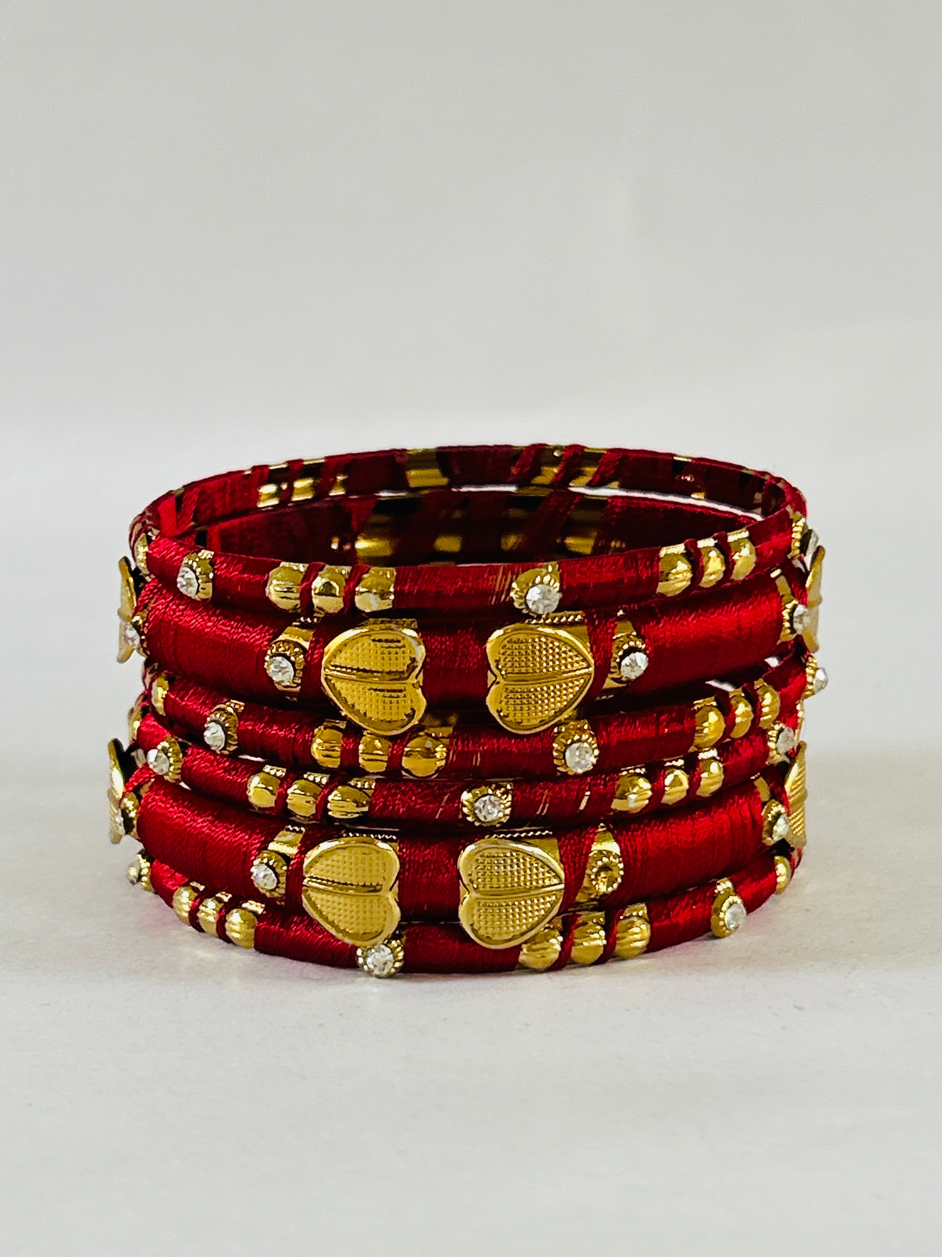 Colorful Thread Bangle Set Wholesale