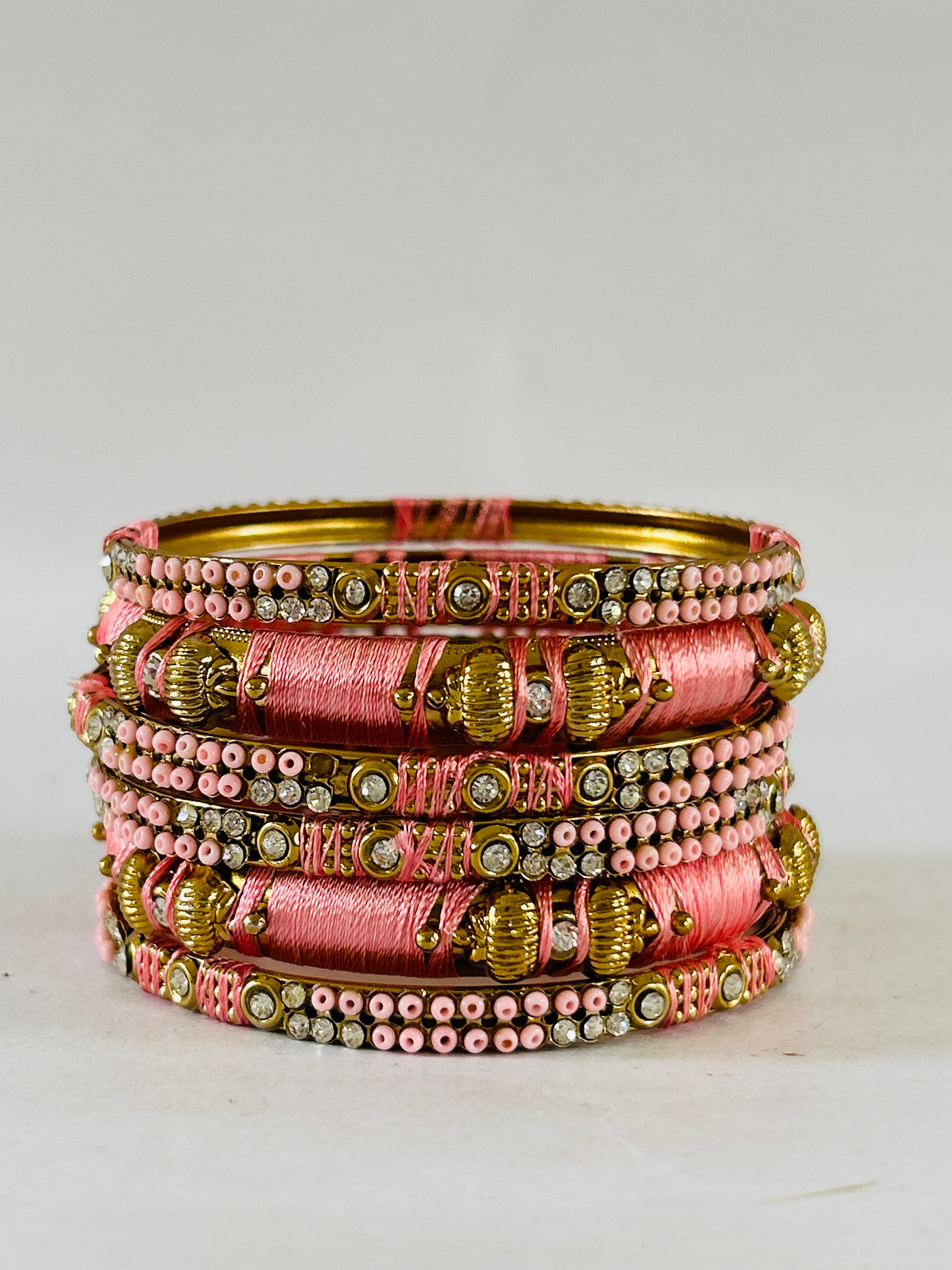 Colorful Thread Bangle Set Wholesale