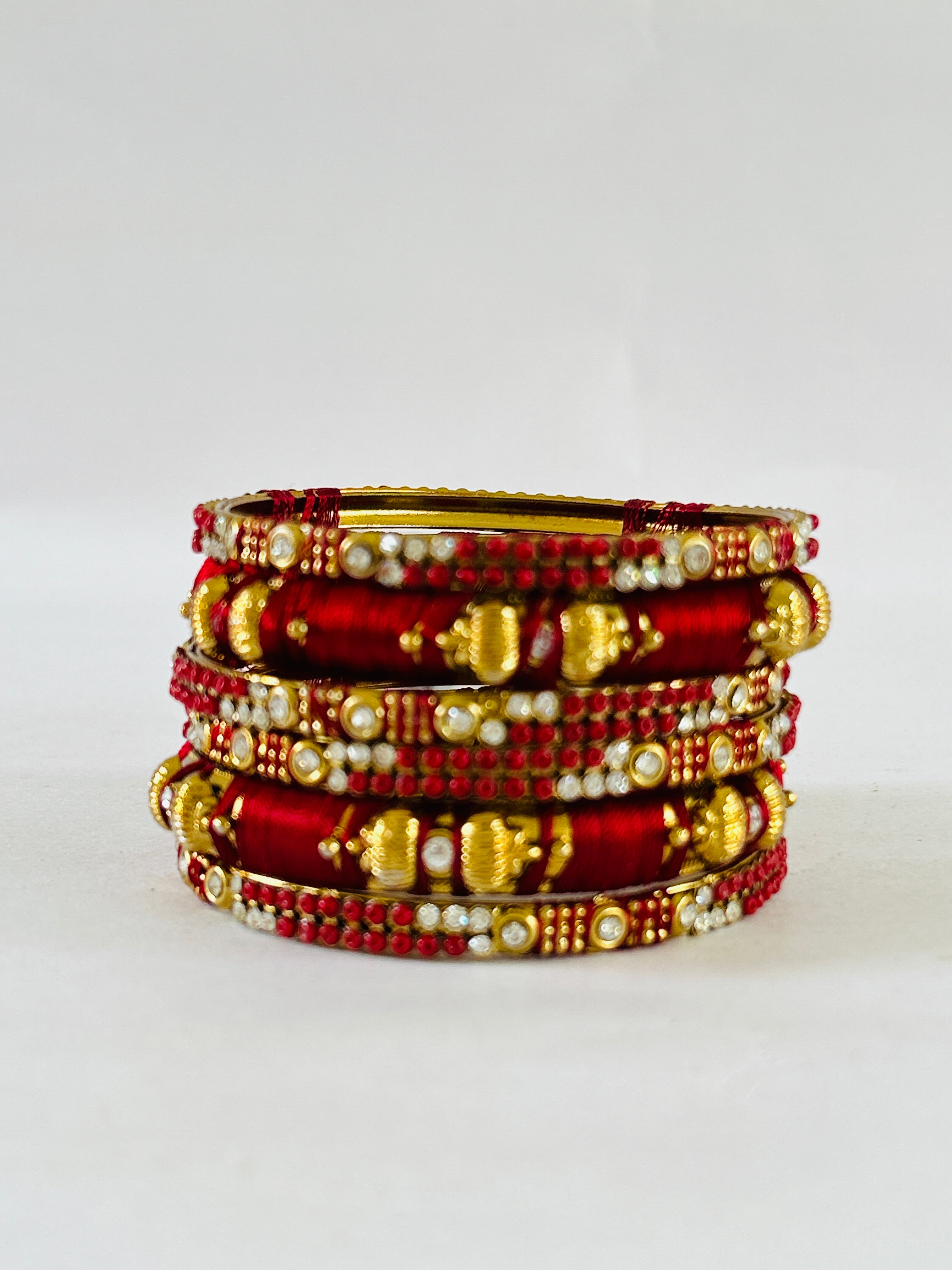 Colorful Thread Bangle Set Wholesale