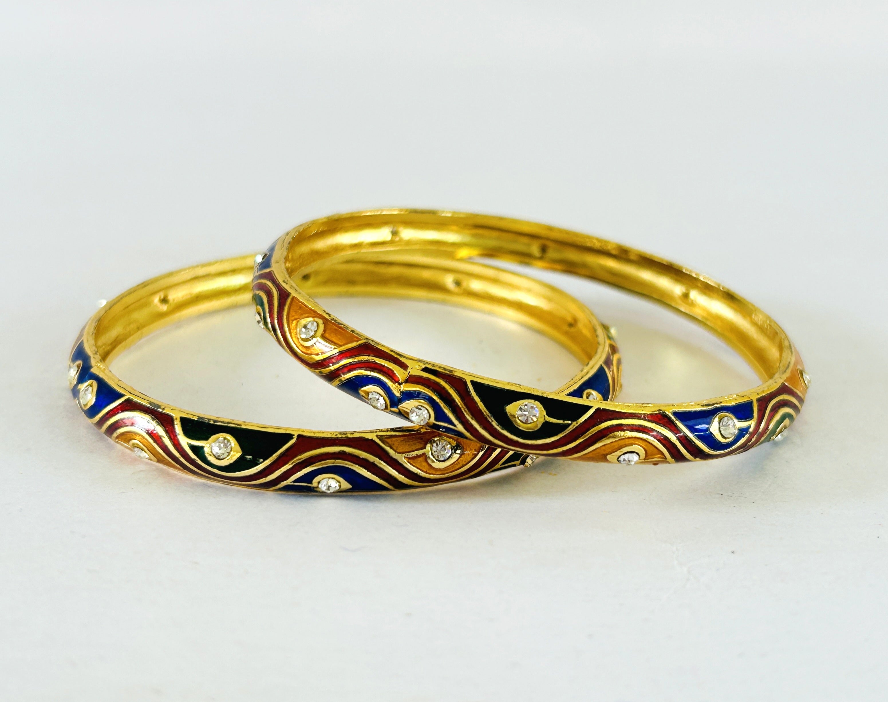 Wholesale Meenakari Bracelets (10 Pairs)