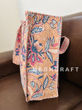 Indian Cotton Quilted Tote Bag