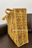 Cotton Quilted Tote Bag Multipurpose