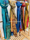 Silk Kantha Stole