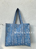 Eco Friendly Cotton Quilted Tote Bag