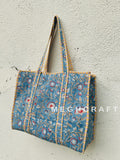 Multipurpose Cotton Quilted Tote Bag