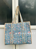 Multipurpose Cotton Quilted Tote Bag