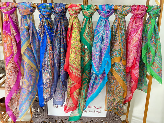 Wholesale Lot Of Pure Silk  Scarf