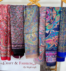 Wholesale Lot Of Pure Silk  Scarf