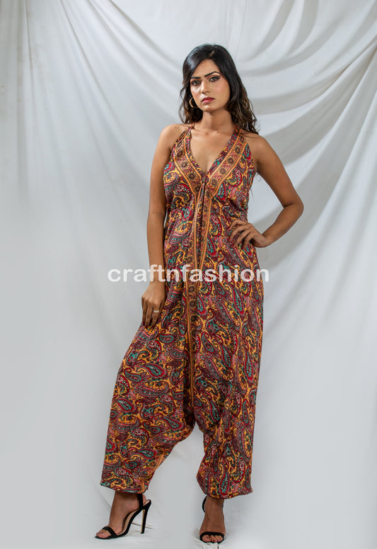 Bohemian Overall Jumpsuit