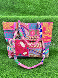 Bolso de moda de patchwork para mujer