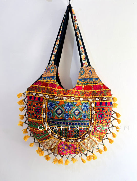 Vintage Banjara Tote Bag