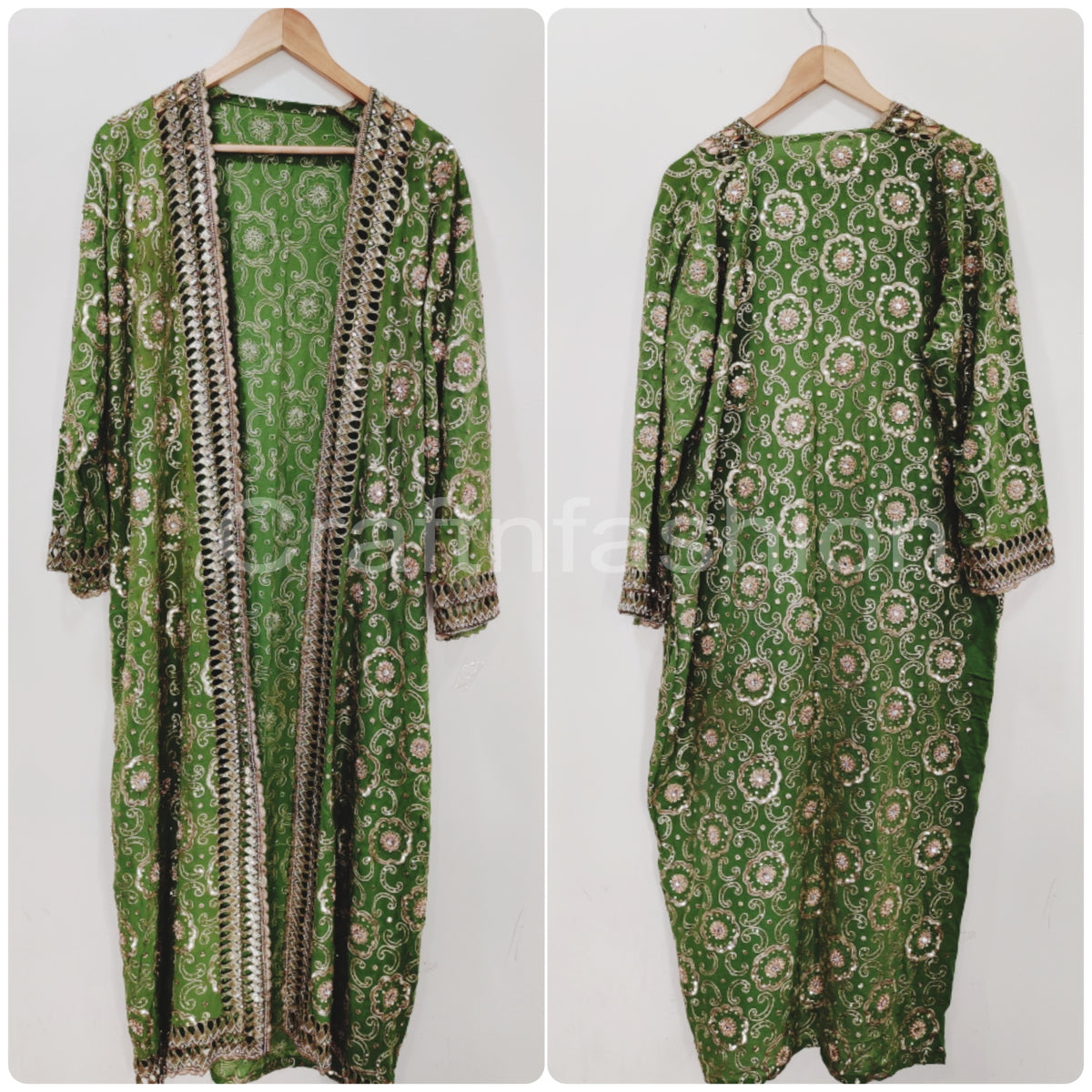 Wholesale Vintage Embellished Sari Kimono