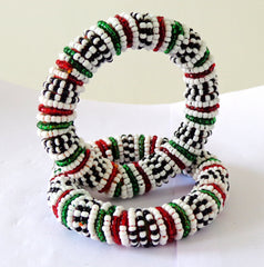 Boho Fashion Beaded Bangles