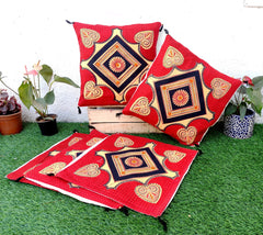 Traditional Printed Cushion Cover