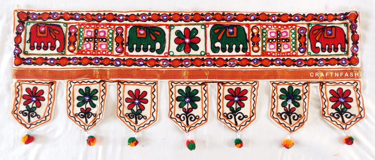 Handmade Indian Valance Door Hanging