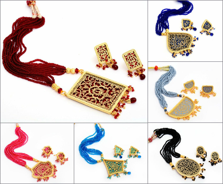 Wholesale Thewa Jewellery Pendant Set