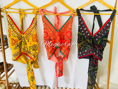 Wholesale Embroidered Bikini Top