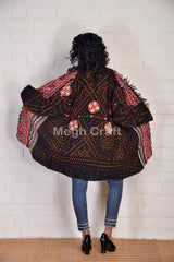Hippie Embroidered Kimono Jacket