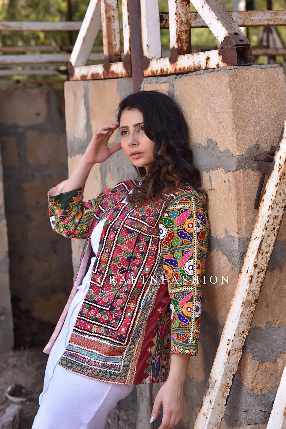 Bohemian Embroidered Jacket